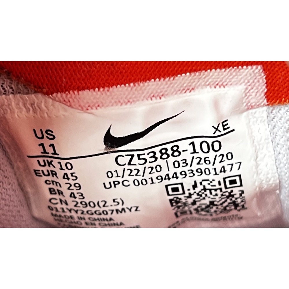 Nike Shoes Men Size 11 Air Zoom Pegasus 37 Oregon State Beavers Running - Picture 7 of 11